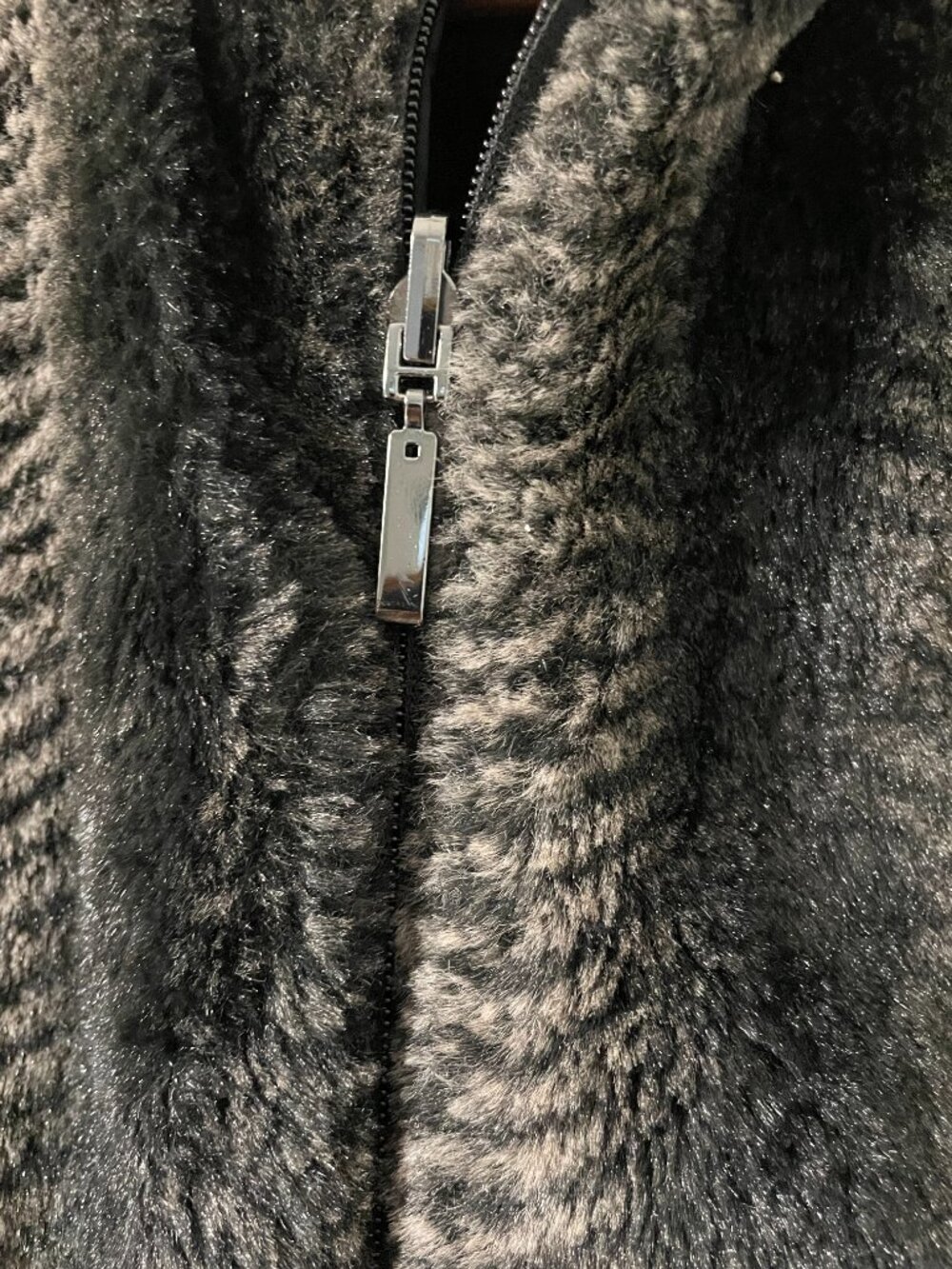 Giacca Reversible Vest Faux Fur Medium - Picture 3 of 9